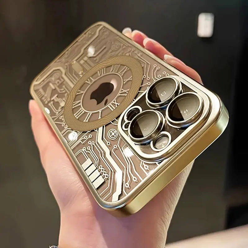 Fundas Magsafe para iPhone, Protector de cámara, 15, 14, 13, 11, 12 Pro Max Plus - La zona Apple