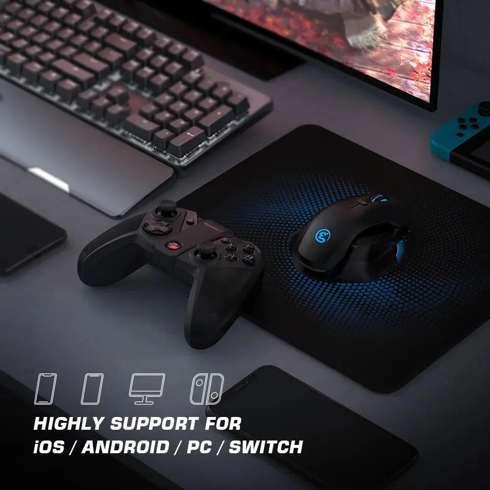 GameSir Mando de Videojuegos Inalámbrico G4 Pro Nintendo Switch, Android, iOS y PC con Windows. - La zona Apple
