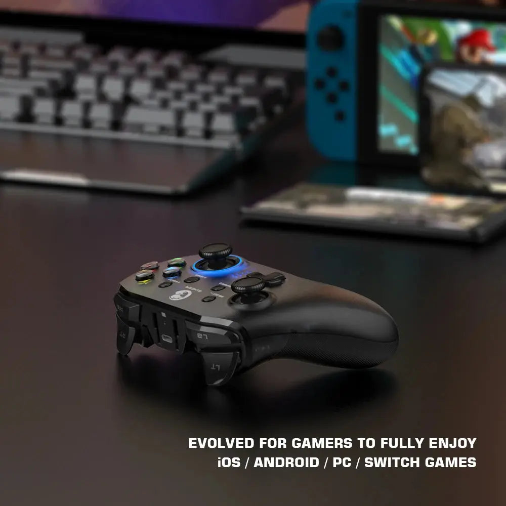 GameSir Mando de videojuegos T4 Pro con Bluetooth, para Nintendo Switch, Apple, iPhone, Android, teléfono móvil - La zona Apple