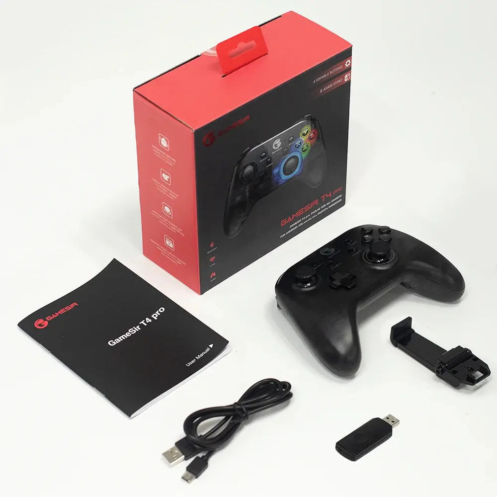 GameSir Mando de videojuegos T4 Pro con Bluetooth, para Nintendo Switch, Apple, iPhone, Android, teléfono móvil - La zona Apple