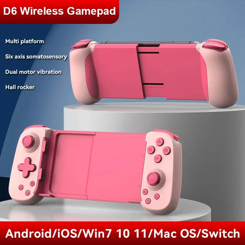 Gamepad inalámbrico con Bluetooth para consola Switch, PC, dispositivo Android IOS y Joystick de seis ejes - La zona Apple