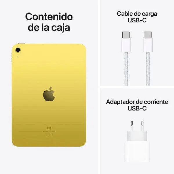 APPLE IPAD 10.9" 2022 WIFI 64GB AMARILLO C.G.XXI