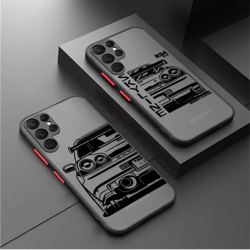 Funda JDM Dream Car Phone Case para Samsung Galaxy - Protección y Estilo Únicos - La zona Apple