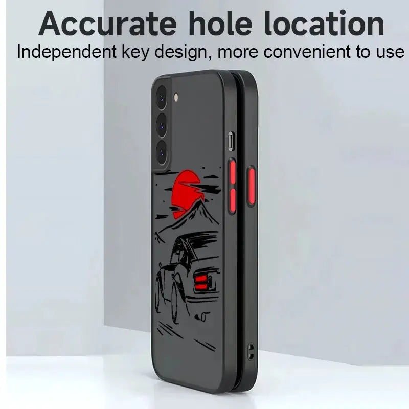 Funda JDM Dream Car Phone Case para Samsung Galaxy - Protección y Estilo Únicos - La zona Apple