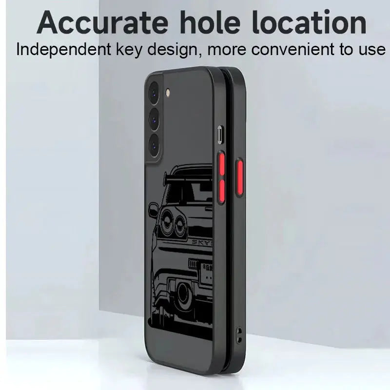 Funda JDM Dream Car Phone Case para Samsung Galaxy - Protección y Estilo Únicos - La zona Apple