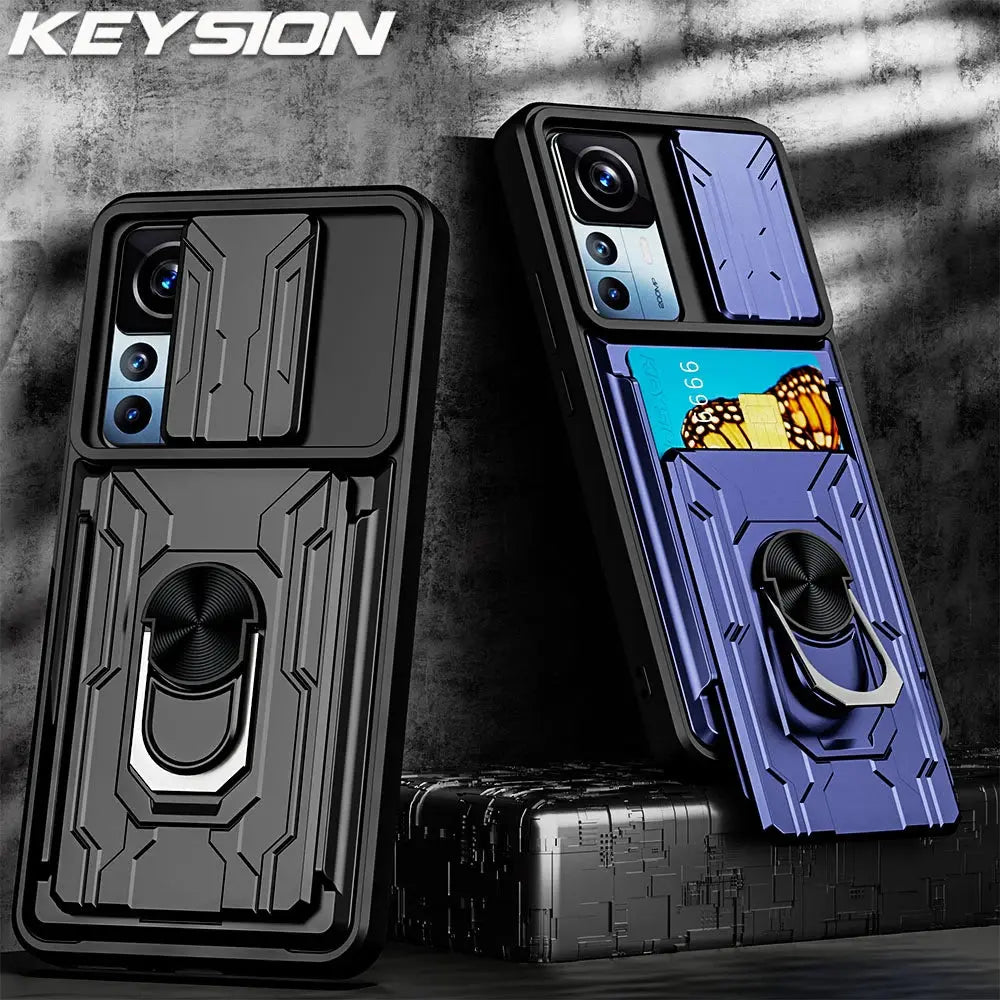 KEYSION-funda a prueba de golpes para Xiaomi 12T Pro, 5G, 12 Pro, 12X, 12 Lite, 11T, protección de cámara, funda de teléfono para Redmi K50 Ultra - La zona Apple