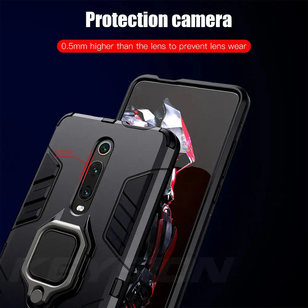 Funda a Prueba de Golpes para Redmi 9 K20 Pro Note 9S 9 Pro Max 7 7a 6 8 Pro, Xiaomi Mi 9T 9SE CC9e Mi 8 lite A2 A3 - Armor Series - La zona Apple