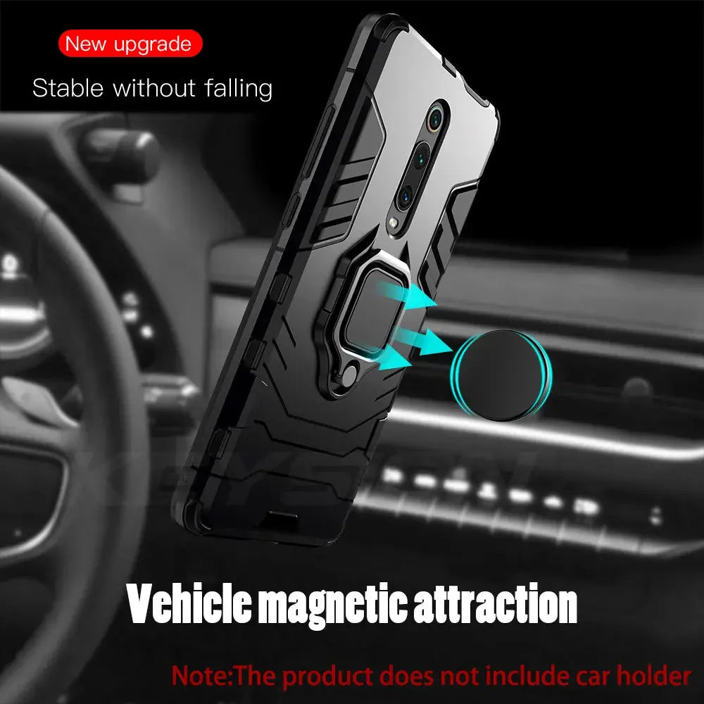 Funda a Prueba de Golpes para Redmi 9 K20 Pro Note 9S 9 Pro Max 7 7a 6 8 Pro, Xiaomi Mi 9T 9SE CC9e Mi 8 lite A2 A3 - Armor Series - La zona Apple