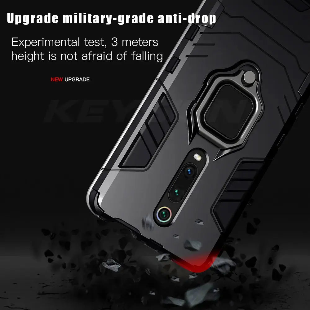 Funda a Prueba de Golpes para Redmi 9 K20 Pro Note 9S 9 Pro Max 7 7a 6 8 Pro, Xiaomi Mi 9T 9SE CC9e Mi 8 lite A2 A3 - Armor Series - La zona Apple