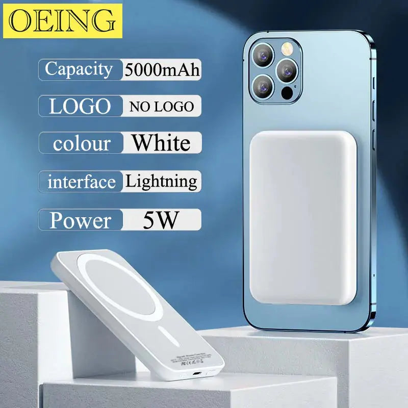Banco de energía Magsafe 5000mAh para iPhone La zona Apple