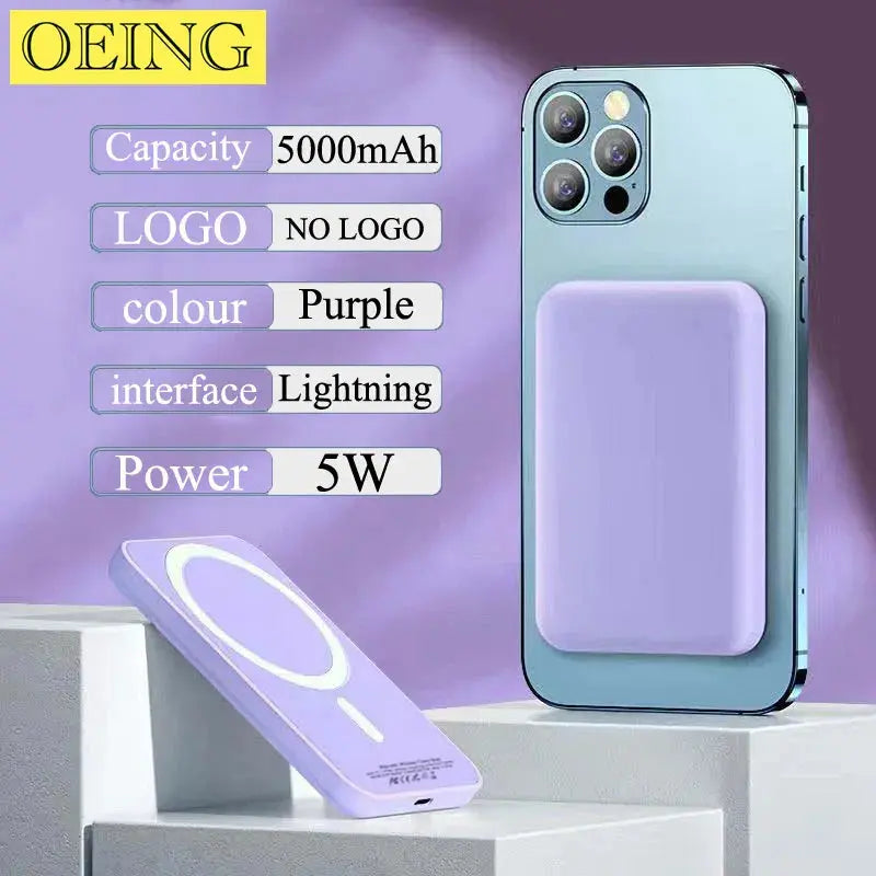 Banco de energía Magsafe 5000mAh para iPhone La zona Apple