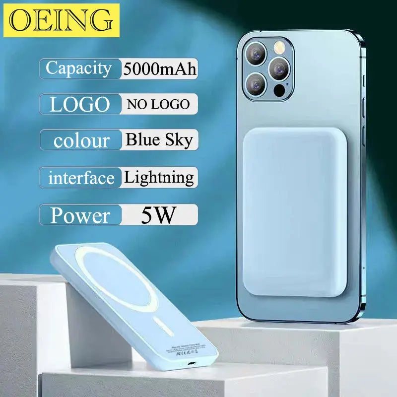 Banco de energía Magsafe 5000mAh para iPhone La zona Apple
