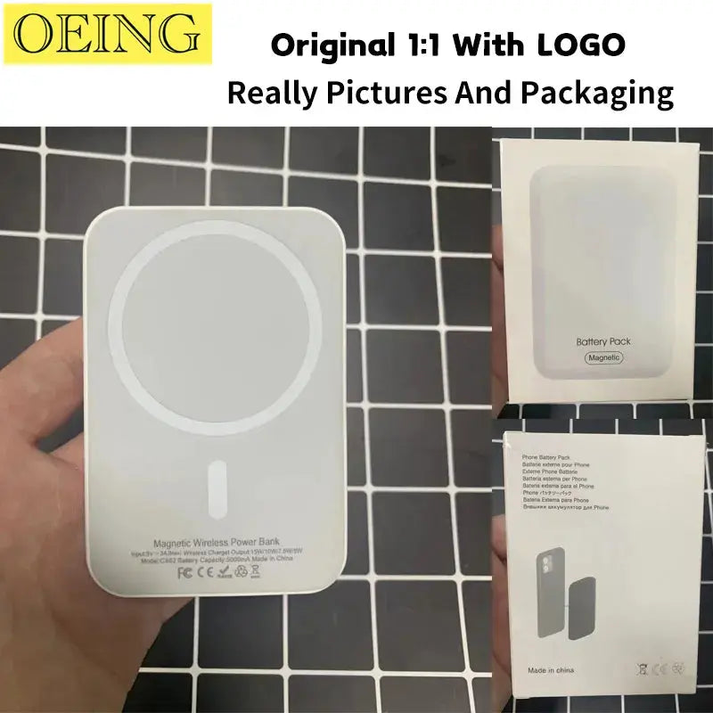 Banco de energía Magsafe 5000mAh para iPhone La zona Apple