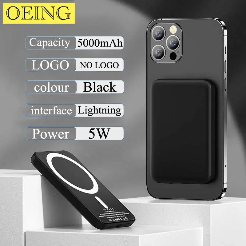 Banco de energía Magsafe 5000mAh para iPhone La zona Apple