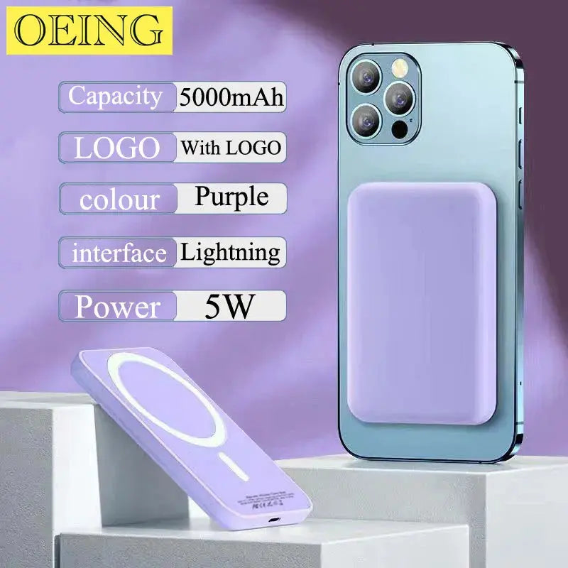 Banco de energía Magsafe 5000mAh para iPhone La zona Apple