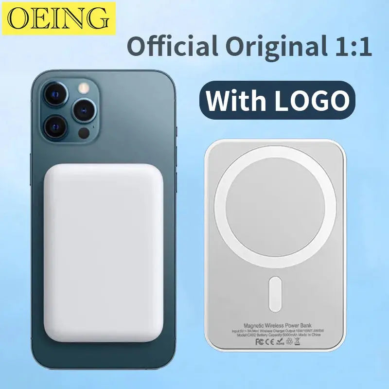 Banco de energía Magsafe 5000mAh para iPhone La zona Apple