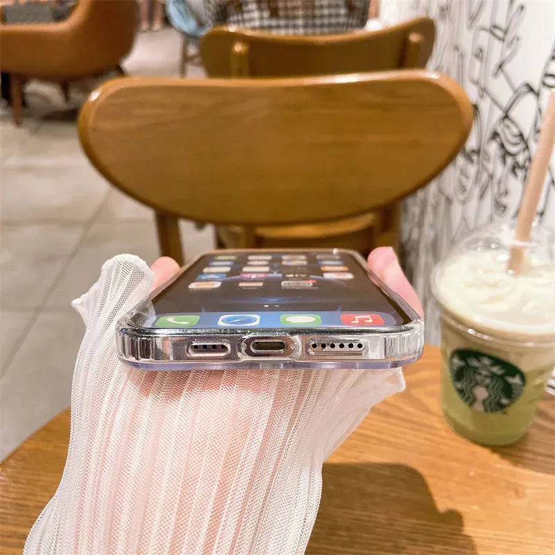 Funda transparente Magsafe magnética de carga inalámbrica para iPhone - La zona Apple