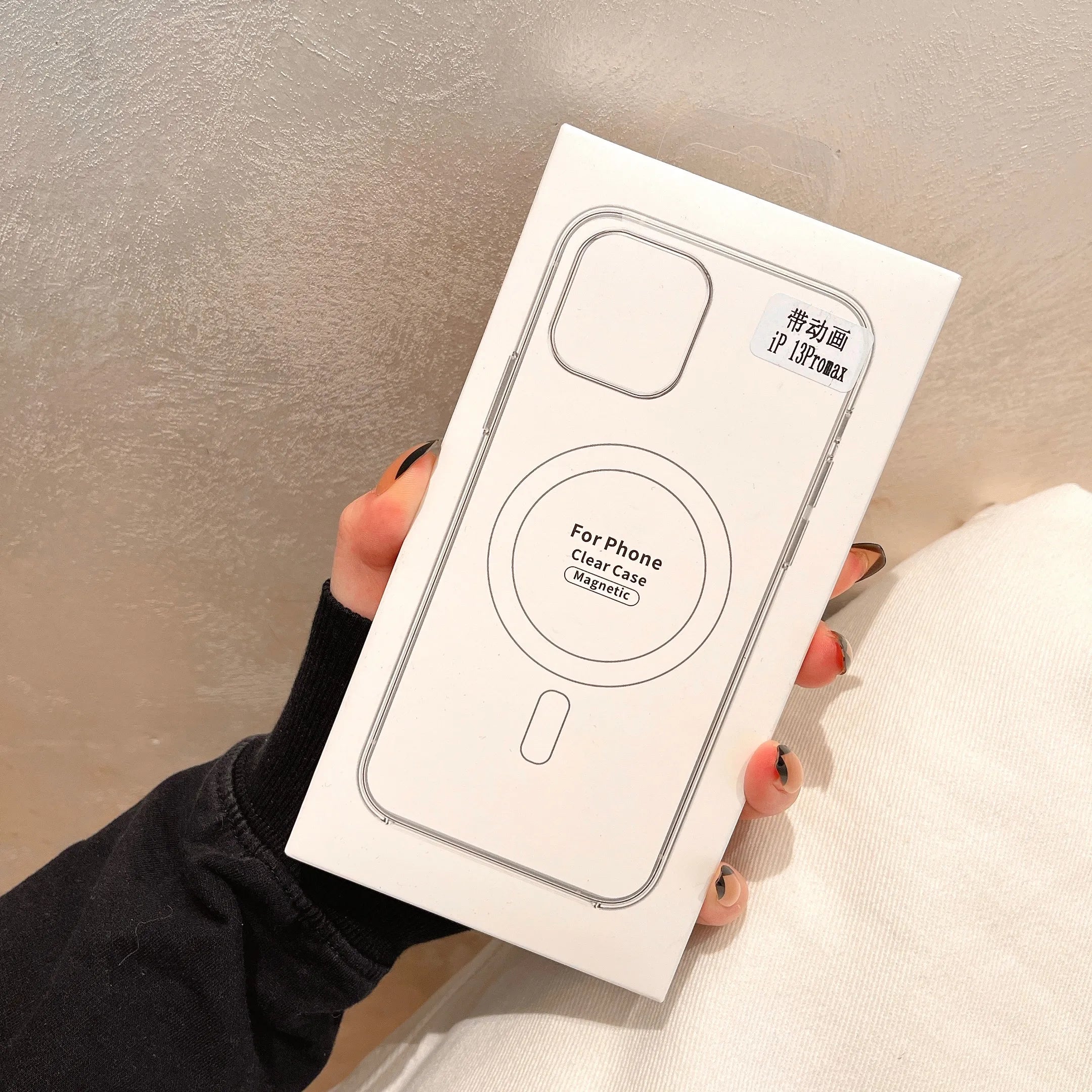 Funda transparente Magsafe magnética de carga inalámbrica para iPhone - La zona Apple