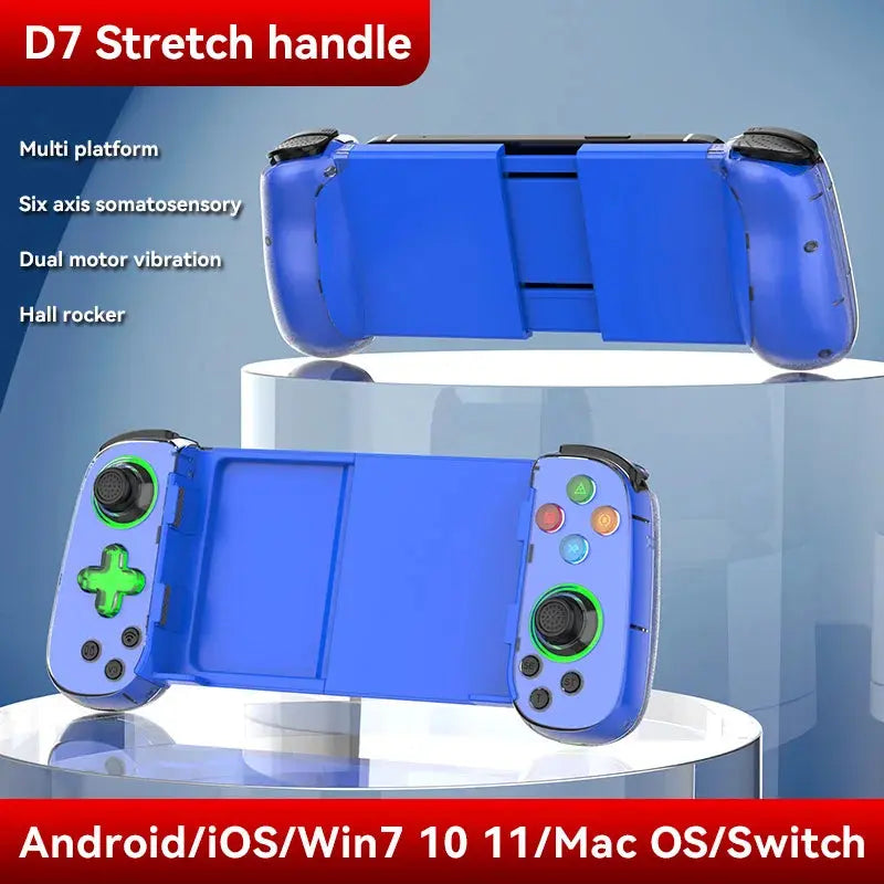 Mando inalámbrico con Bluetooth para IOS y Android, Gamepad telescópico para Switch, PS4 y PC - La zona Apple