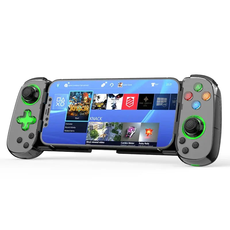 Mando inalámbrico con Bluetooth para IOS y Android, Gamepad telescópico para Switch, PS4 y PC - La zona Apple