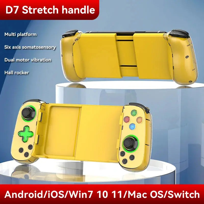 Mando inalámbrico con Bluetooth para IOS y Android, Gamepad telescópico para Switch, PS4 y PC - La zona Apple