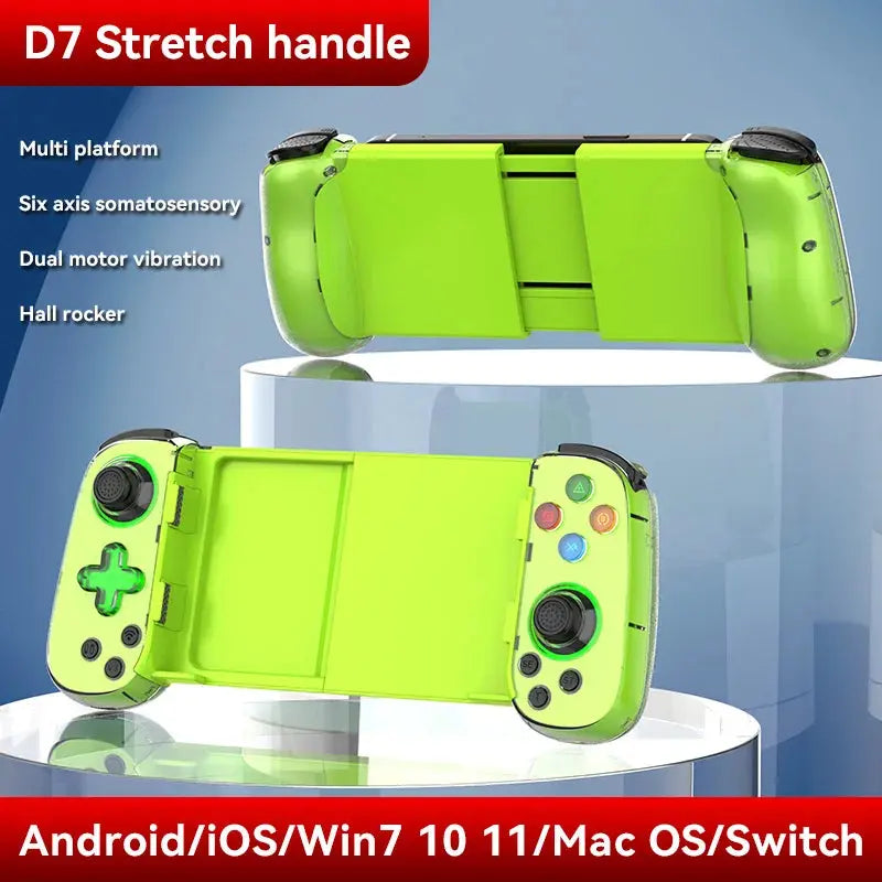 Mando inalámbrico con Bluetooth para IOS y Android, Gamepad telescópico para Switch, PS4 y PC - La zona Apple