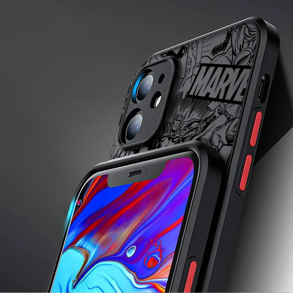 funda Marvel Comic Groot Venom para iPhone 14 Plus 13 Pro Max 11 12 Mini XR X XS 7 8 . - La zona Apple