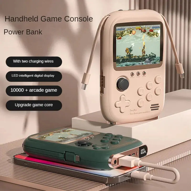 Mini consola portátil de juegos Retro con Banco de energía. - La zona Apple