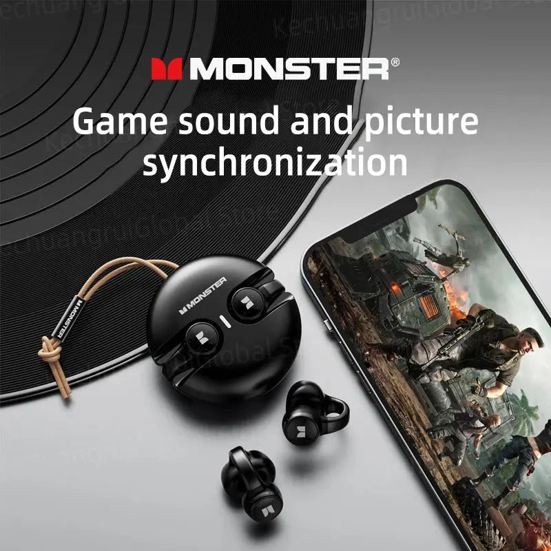 Auriculares Monster inalámbricos originales, cascos deportivos con Bluetooth 5,3, estéreo, con micrófono - La zona Apple