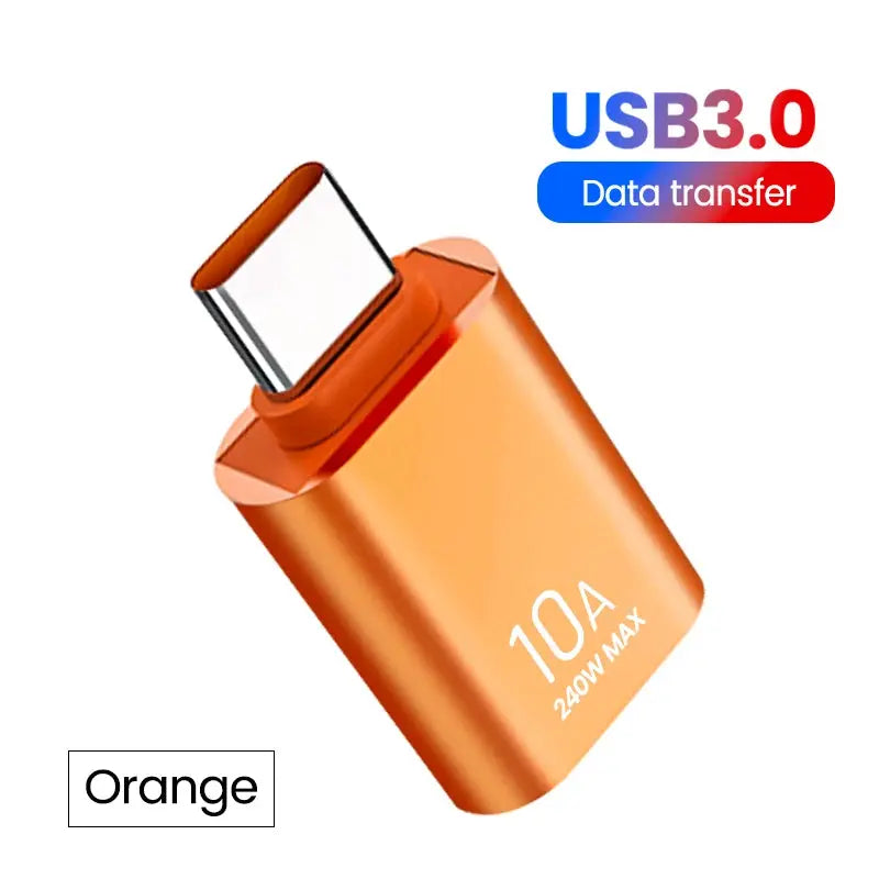Adaptador Olaf 10A OTG USB 3.0 a Tipo C: Convierte tu experiencia de transferencia de datos y carga - La zona Apple