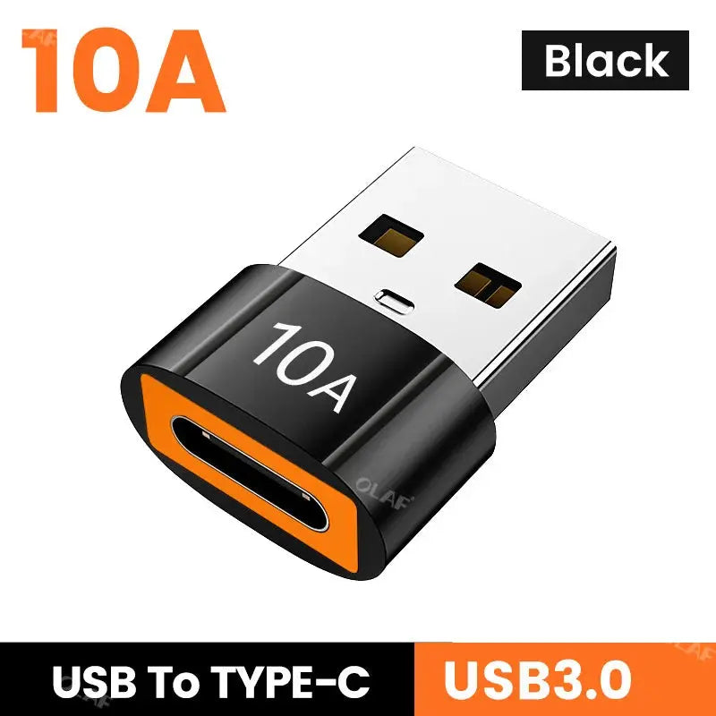 Adaptador Olaf 10A OTG USB 3.0 a Tipo C: Convierte tu experiencia de transferencia de datos y carga - La zona Apple