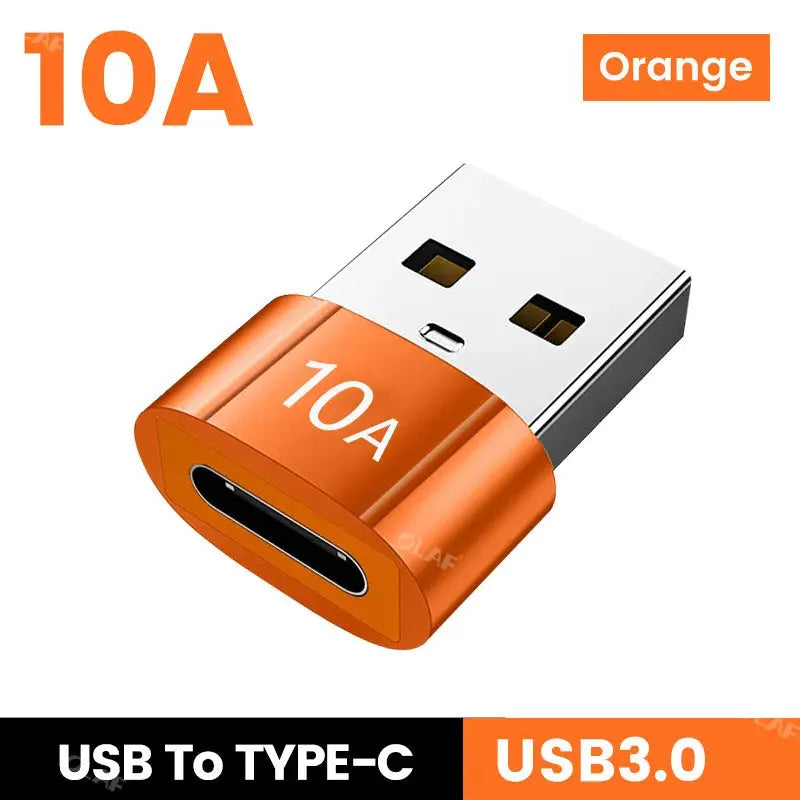 Adaptador Olaf 10A OTG USB 3.0 a Tipo C: Convierte tu experiencia de transferencia de datos y carga - La zona Apple