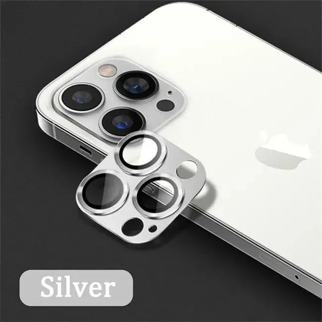 Protector de cristal de Metal para lente de cámara de IPhone 15, 14, 13 Pro Max alidrosip