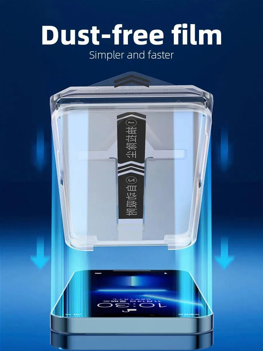 Protector de Pantalla Premium para iPhone: Vidrio Templado de Cobertura Completa - La zona Apple