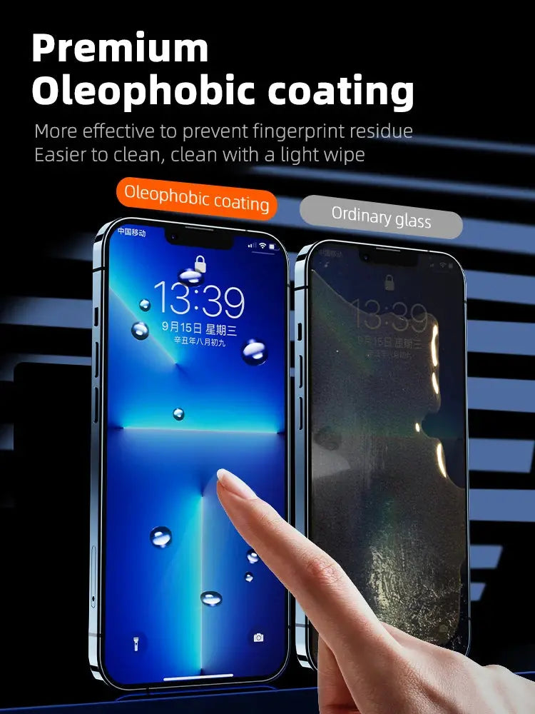 Protector de Pantalla Premium para iPhone: Vidrio Templado de Cobertura Completa - La zona Apple