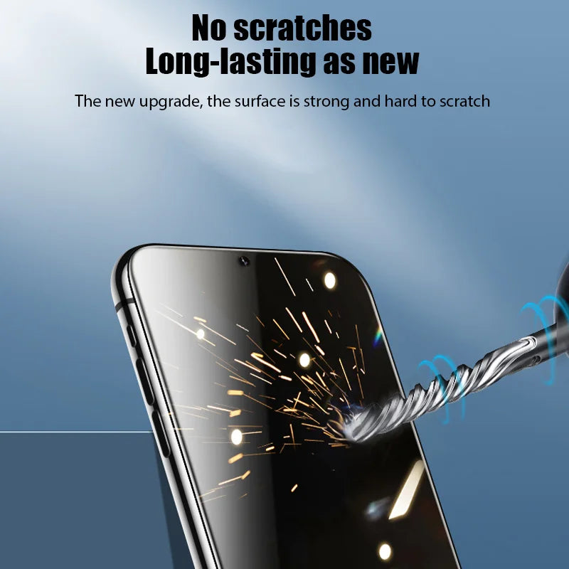 Protector de pantalla antiespía para Samsung, cristal de privacidad para A12, A71, A52, A50, A31, A70, A51, A72, A13, A23, A32, A33, A22, A53, 5G, 3 unidades - La zona Apple