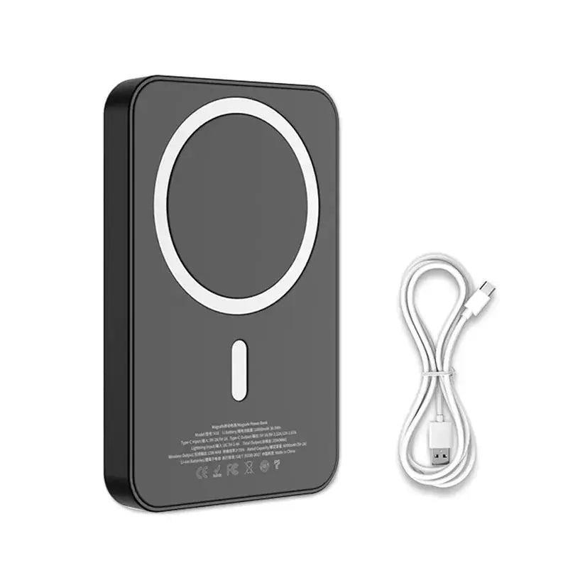 Batería Externa magnética de 10000mAh, cargador inalámbrico de 20W y 5000mAh, Mini Powerbank para iPhone 14, 13 Pro alidrosip