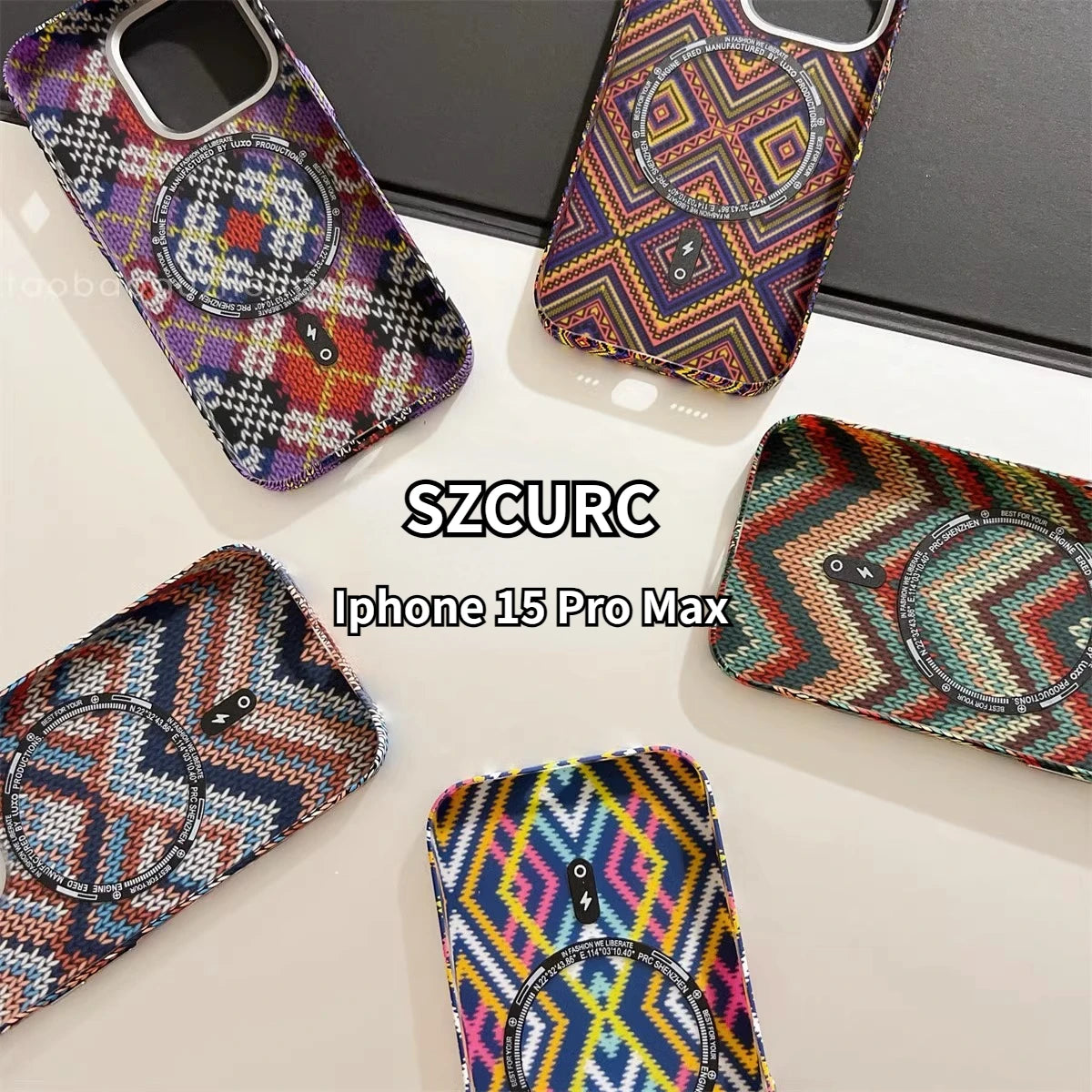 Funda de Fibra de Carbono con Textura Trenzada para iPhone - Carcasa de Alta Gama para iPhone 15 Pro Max, 14, 13, 12 Pro Max, 15 Plus - La zona Apple