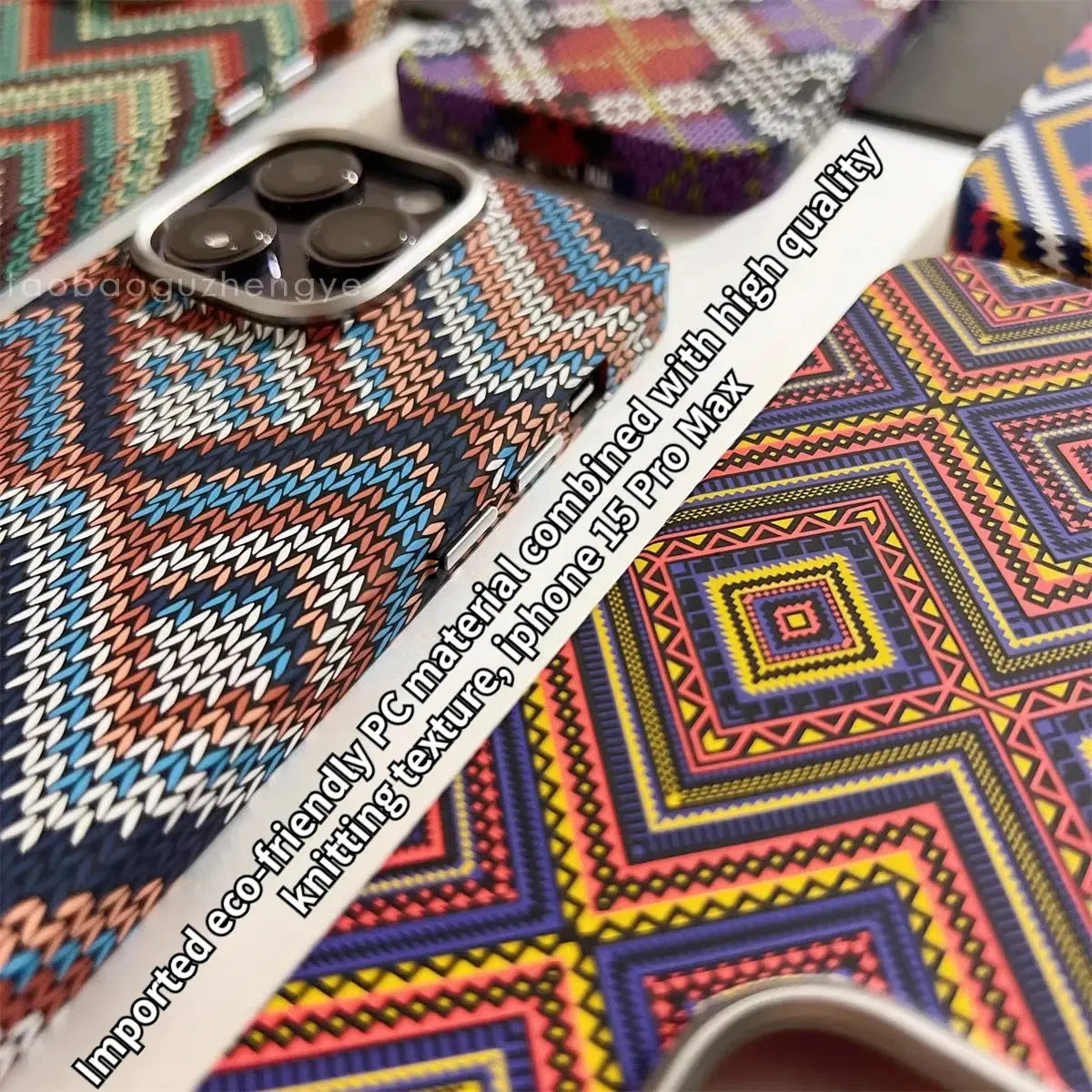 Funda de Fibra de Carbono con Textura Trenzada para iPhone - Carcasa de Alta Gama para iPhone 15 Pro Max, 14, 13, 12 Pro Max, 15 Plus - La zona Apple