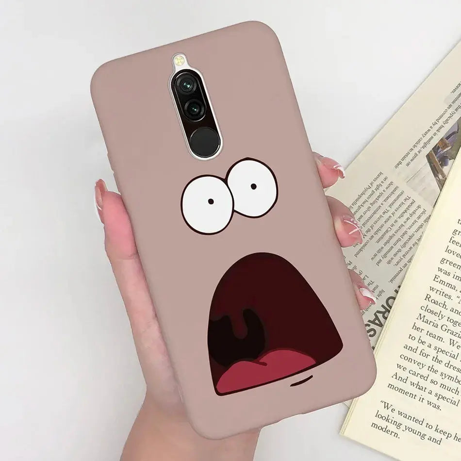 Soft Case For Xiaomi Redmi 8 Case Silicone Fundas Phone Back Cover For Redmi8 Case Flower Love Heart Bumper For Xiaomi Redmi 8 - La zona Apple