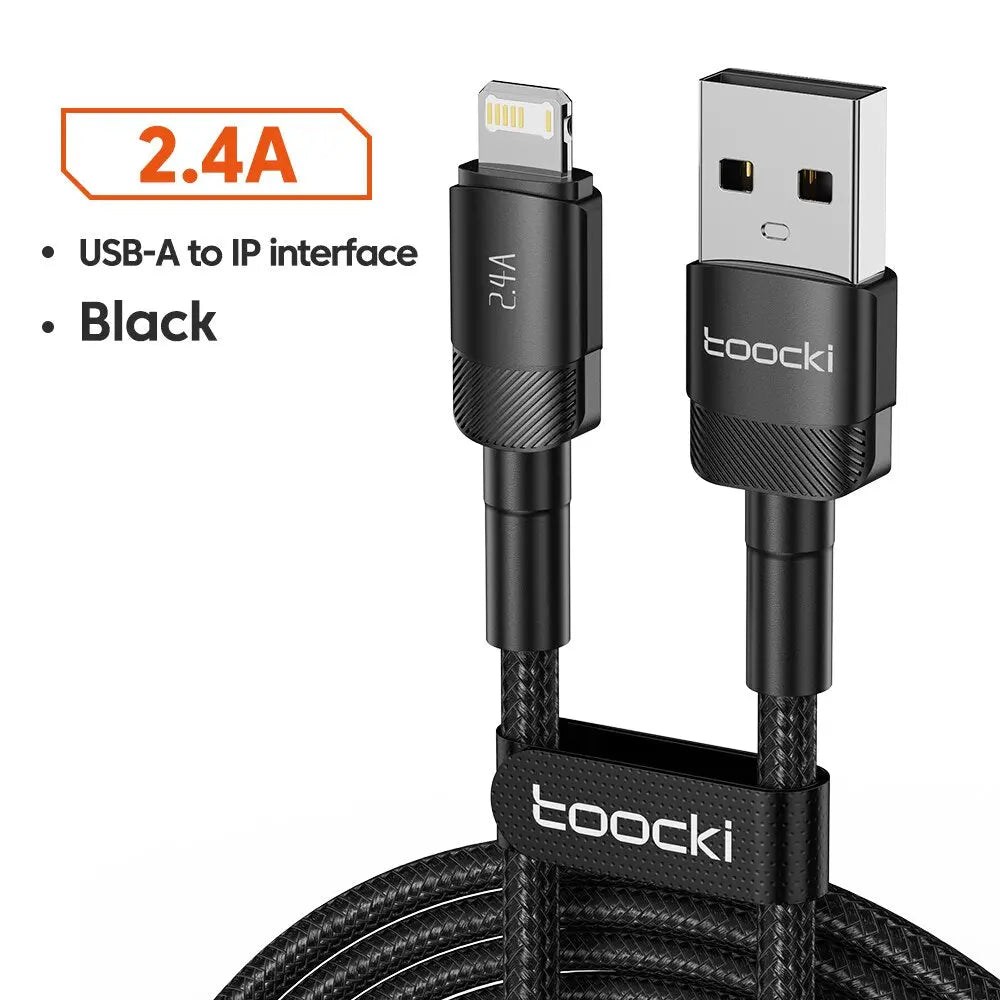 Cable USB tipo C de carga rápida para iPhone , Huawei P40, P30, Realme, Oppo, Oneplus etc. alidrosip