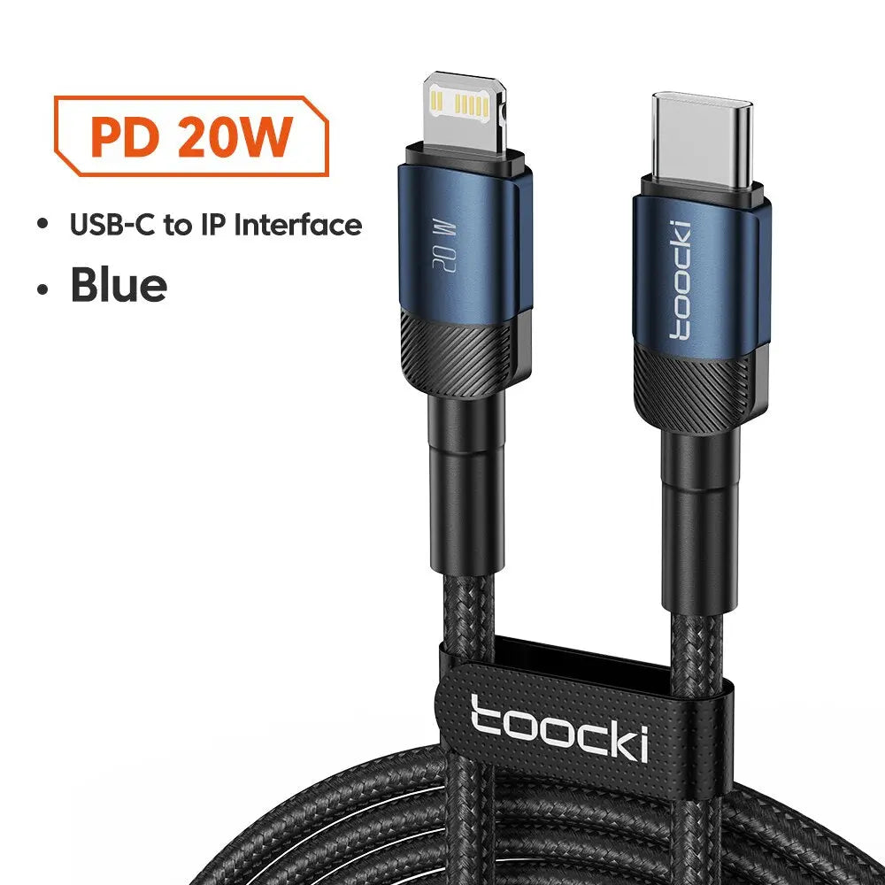 Cable USB tipo C de carga rápida para iPhone , Huawei P40, P30, Realme, Oppo, Oneplus etc. alidrosip