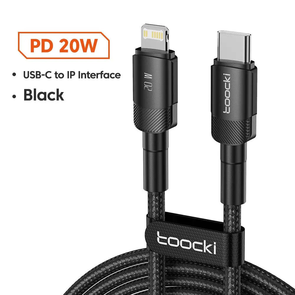 Cable USB tipo C de carga rápida para iPhone , Huawei P40, P30, Realme, Oppo, Oneplus etc. alidrosip
