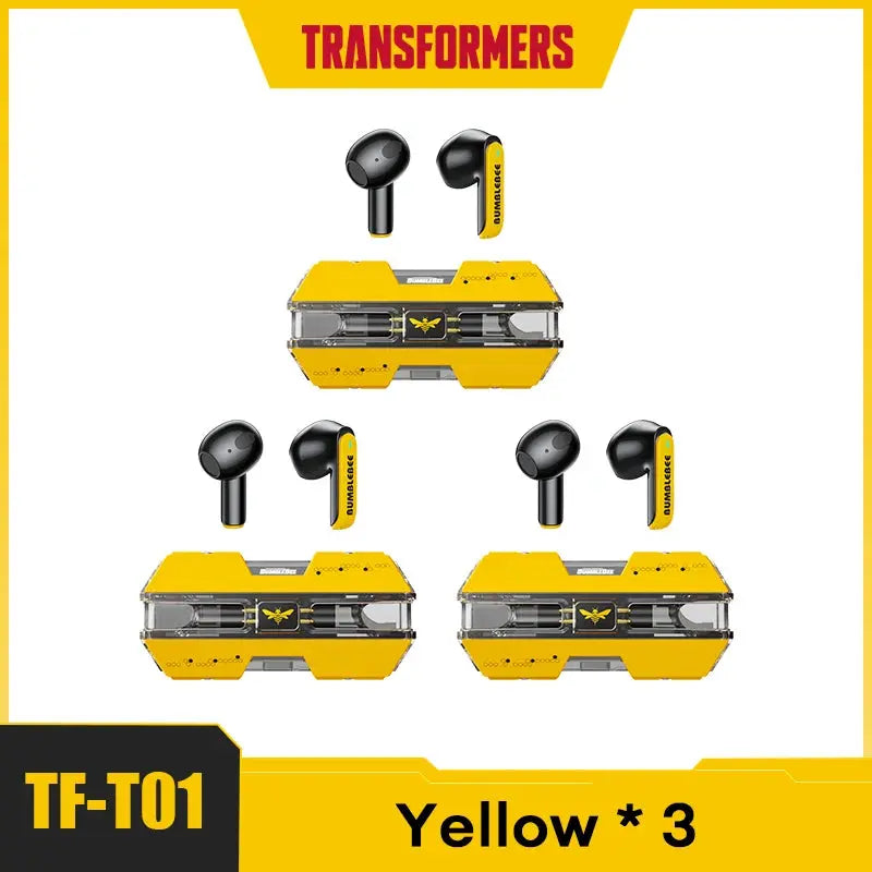 Transformers-auriculares TF-T01 TWS, inalámbricos por Bluetooth 5,3, de baja latencia, estéreo HIFI, para videojuegos y música, modo Dual - La zona Apple