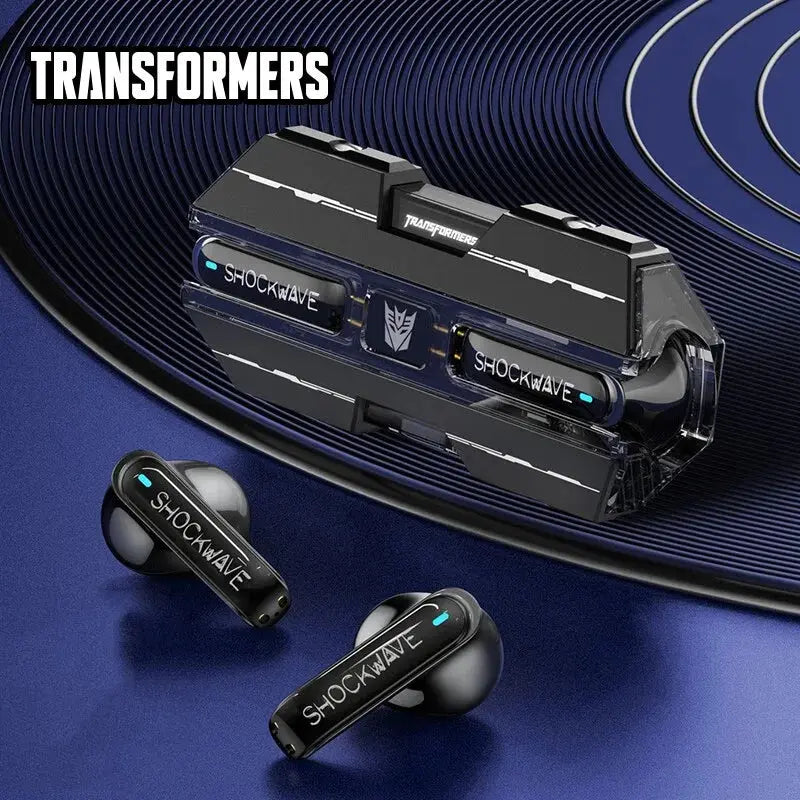 Transformers-auriculares TF-T01 TWS, inalámbricos por Bluetooth 5,3, de baja latencia, estéreo HIFI, para videojuegos y música, modo Dual - La zona Apple