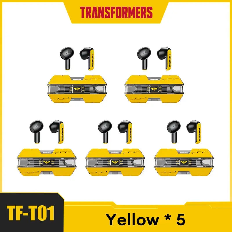 Transformers-auriculares TF-T01 TWS, inalámbricos por Bluetooth 5,3, de baja latencia, estéreo HIFI, para videojuegos y música, modo Dual - La zona Apple