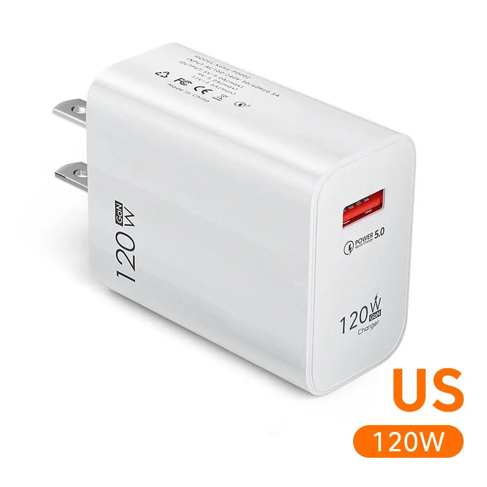 USB Charger Fast Charging QC3.0 USB C Cable Type C Cable Mobile Phone Charger For iPhone Huawei Samsung Xiaomi Quick Charge - La zona Apple