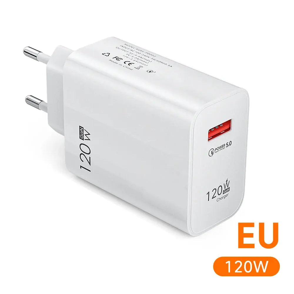 USB Charger Fast Charging QC3.0 USB C Cable Type C Cable Mobile Phone Charger For iPhone Huawei Samsung Xiaomi Quick Charge - La zona Apple