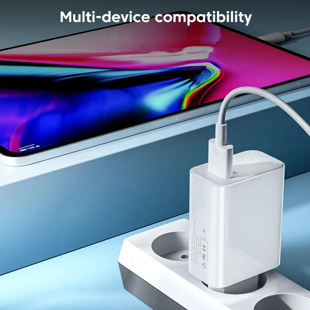 USB Charger Fast Charging QC3.0 USB C Cable Type C Cable Mobile Phone Charger For iPhone Huawei Samsung Xiaomi Quick Charge - La zona Apple