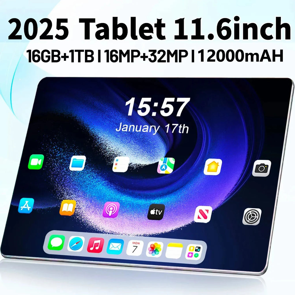Tablette Android 13, 12 Go RAM+256 Go ROM(TF 1TB), 10,36 Pouces, Octa Core, 5G/2.4G WiFi Tablette Tactile Dual Caméra 5MP+13MP, 8250mAh tablette avec clavier-Blue